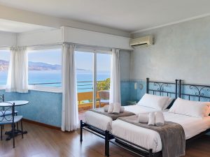 Hotel Alexandra Roquebrune Cap Martin camera panoramica