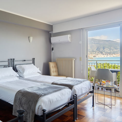 camera tripla superior hotel alexandra roquebrune cap martin